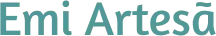 Logo deitada da Emi Artesã